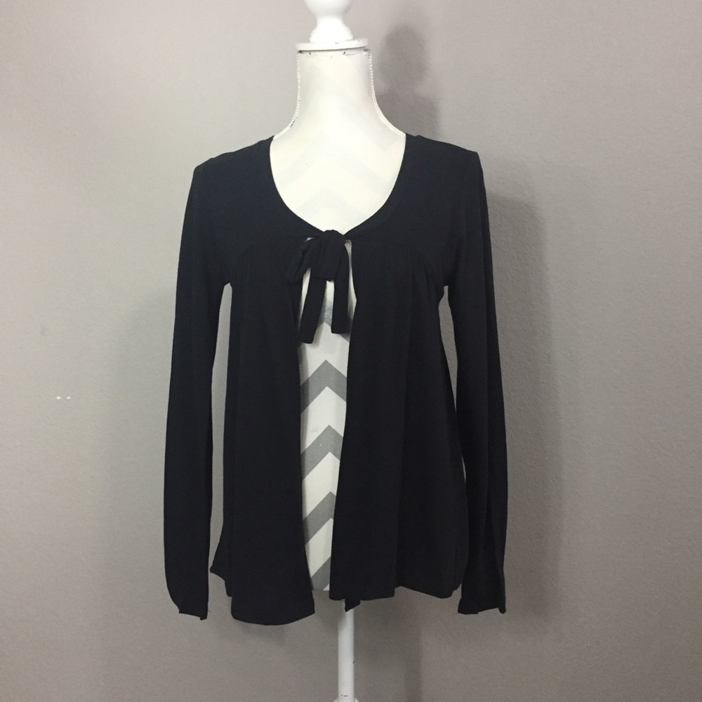 NWT Black Cover Up with Tie